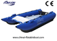 Adult Blue 30HP High Speed Inflatable Boats With Aluminum Floor supplier
